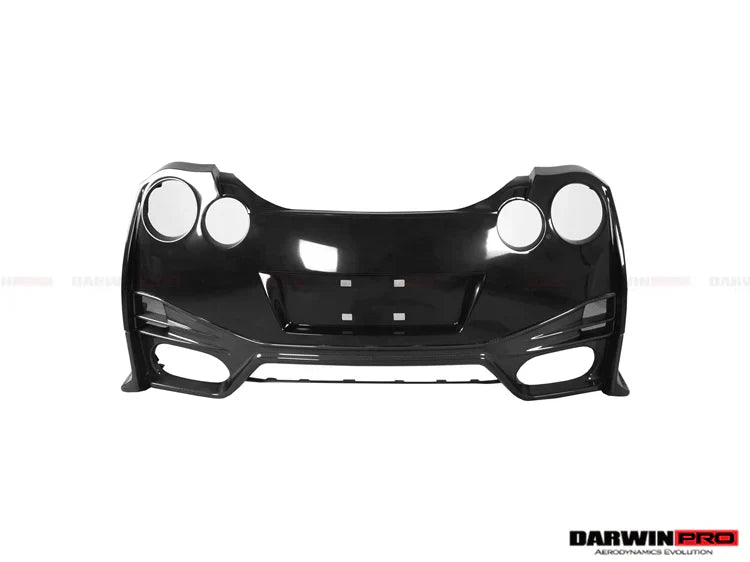 2008-2022 Nissan GTR R35 CBA/DBA/EBA NSM Style Partial Carbon Fiber Rear Bumper - [The Exotic Hub]