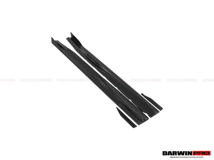 2008-2022 Nissan GTR R35 EBA BKSS Style Carbon Fiber Side Skirts - [The Exotic Hub]