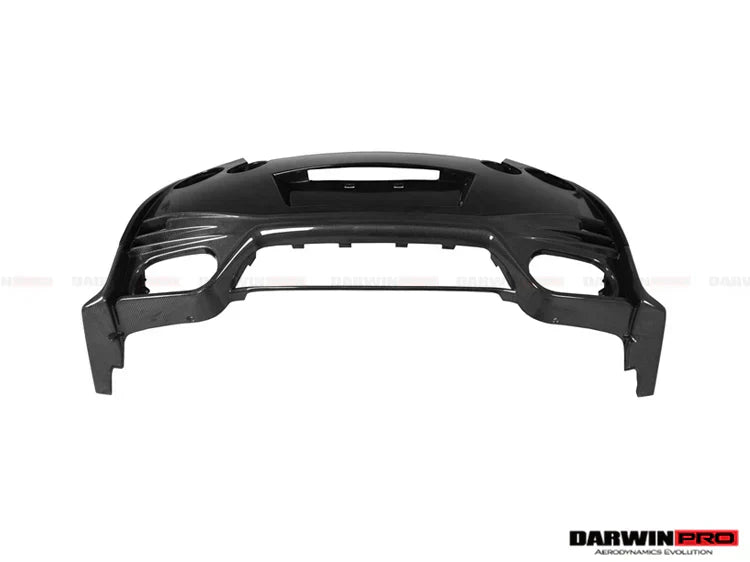 2008-2022 Nissan GTR R35 CBA/DBA/EBA NSM Style Partial Carbon Fiber Rear Bumper - [The Exotic Hub]