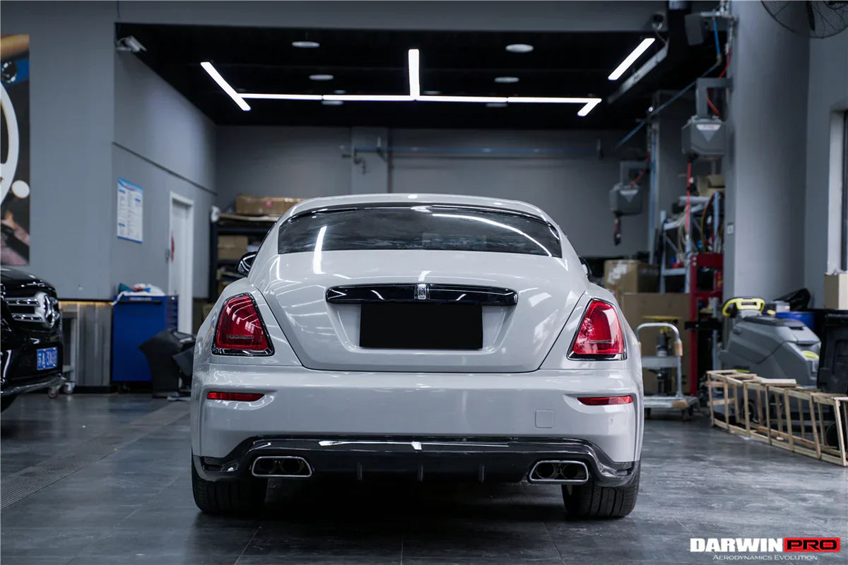 2016-2020 Rolls-Royce Wraith/Dawn BKSS Style Partial Carbon Fiber Rear Bumper - [The Exotic Hub]