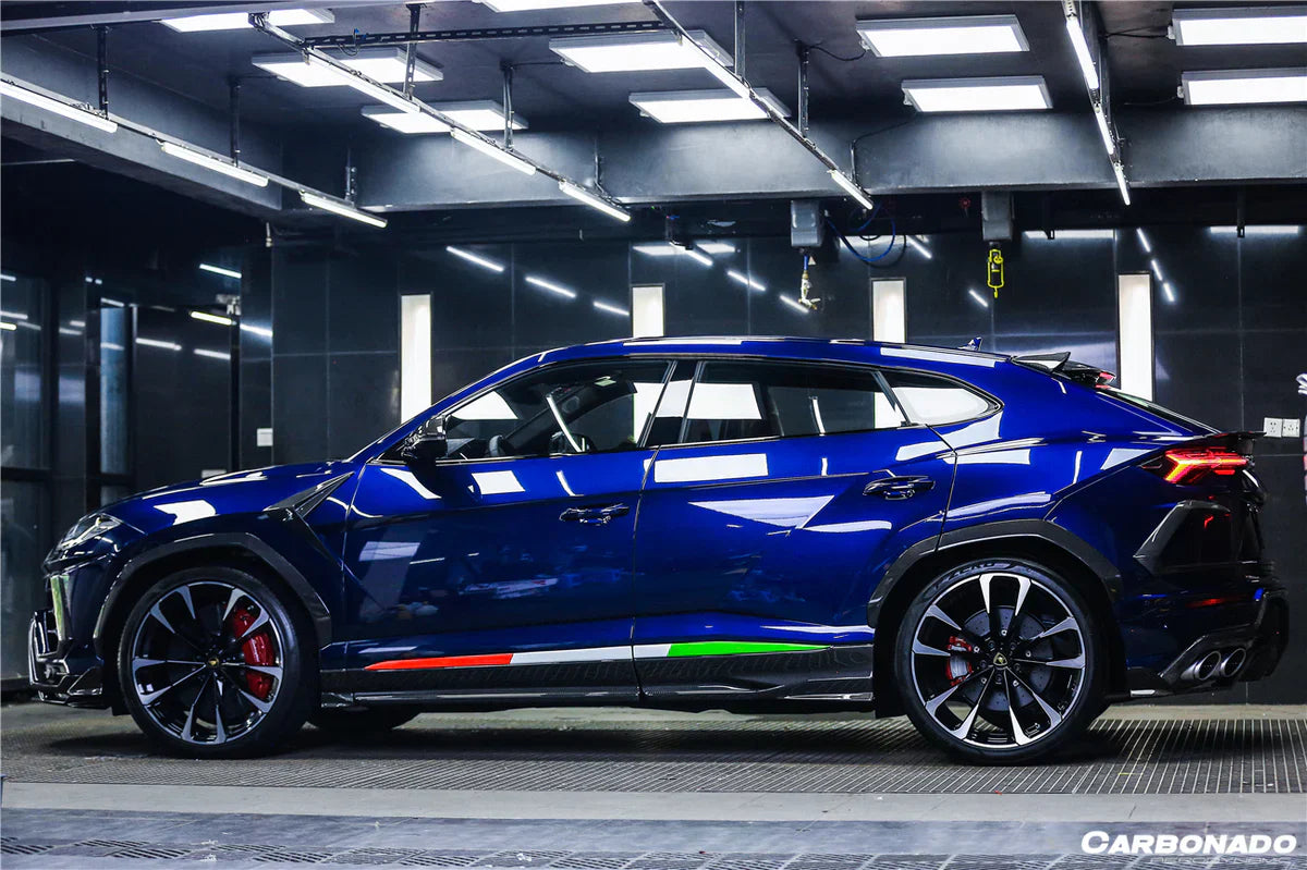 2018-2022 Lamborghini URUS TC Style Dry Carbon Fiber Side Skirts - [The Exotic Hub]