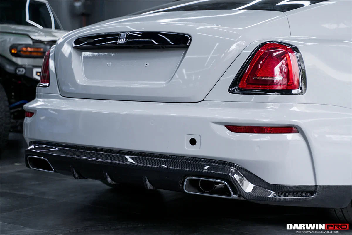 2016-2020 Rolls-Royce Wraith/Dawn BKSS Style Partial Carbon Fiber Rear Bumper - [The Exotic Hub]