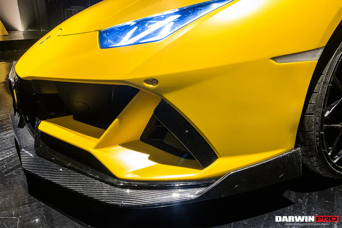 2019-2022 Lamborghini Huracan EVO 4WD OD Style Dry Carbon Front Lip - [The Exotic Hub]