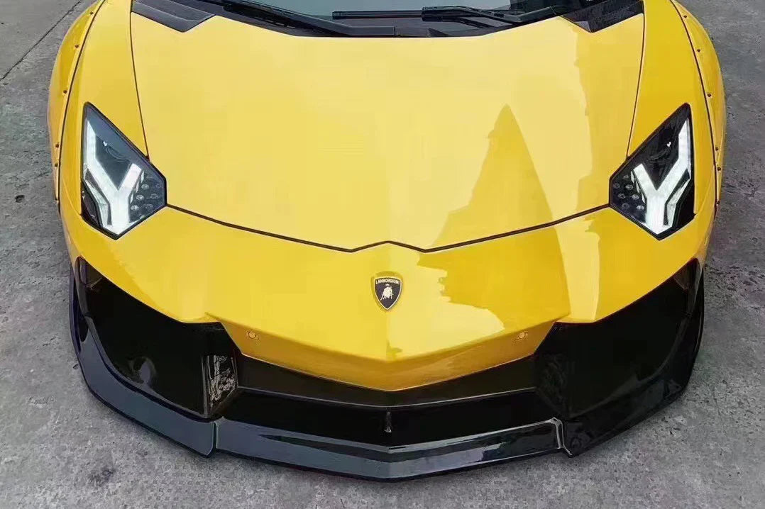 2011-2021 Lamborghini Aventador LP700 LP720 LP750 LP740 Coupe/Roadster DE Style Front Bumper - [The Exotic Hub]