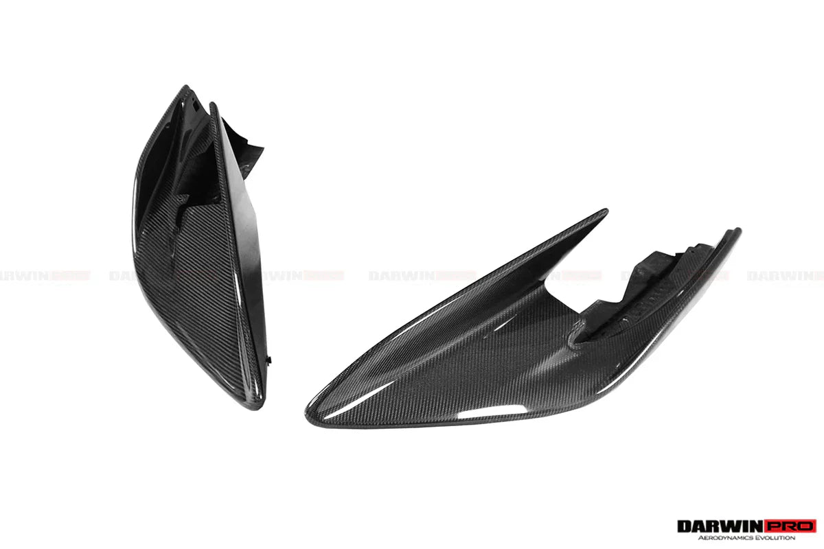 2018-2021 McLaren 600lt Carbon Fiber Front Lip Side Splitter - [The Exotic Hub]