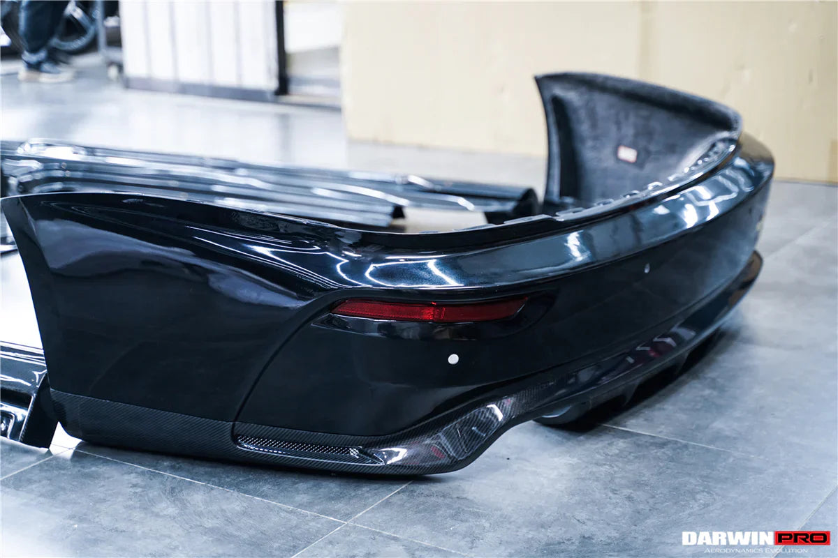 2016-2020 Rolls-Royce Wraith/Dawn BKSS Style Partial Carbon Fiber Rear Bumper - [The Exotic Hub]