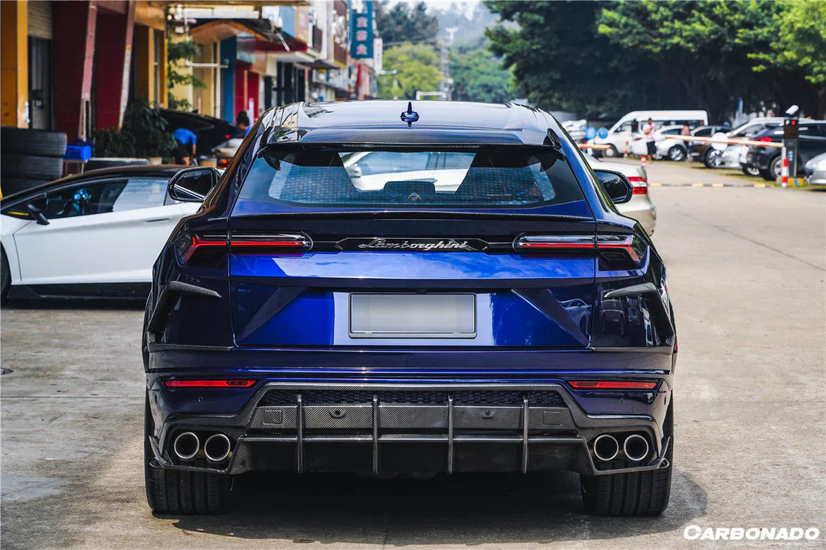 2018-2022 Lamborghini URUS TC Style Dry Carbon Fiber Rear Diffuser - [The Exotic Hub]