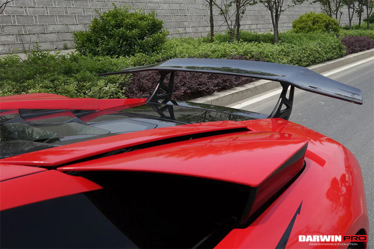 2001-2010 Lamborghini Murcielago SV Style Rear Bumper & Wing - [The Exotic Hub]