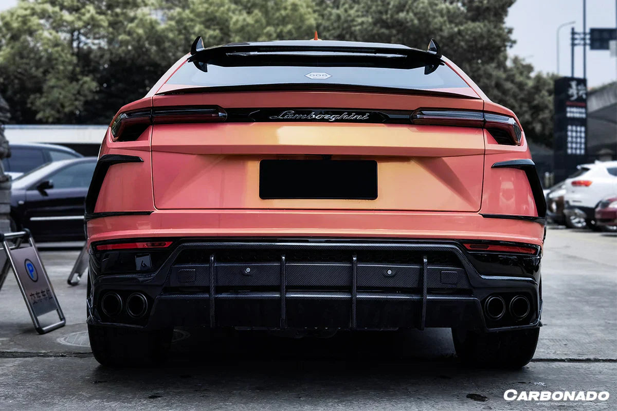 2018-2022 Lamborghini URUS TC Style Dry Carbon Fiber Trunk Spoiler Wing - [The Exotic Hub]