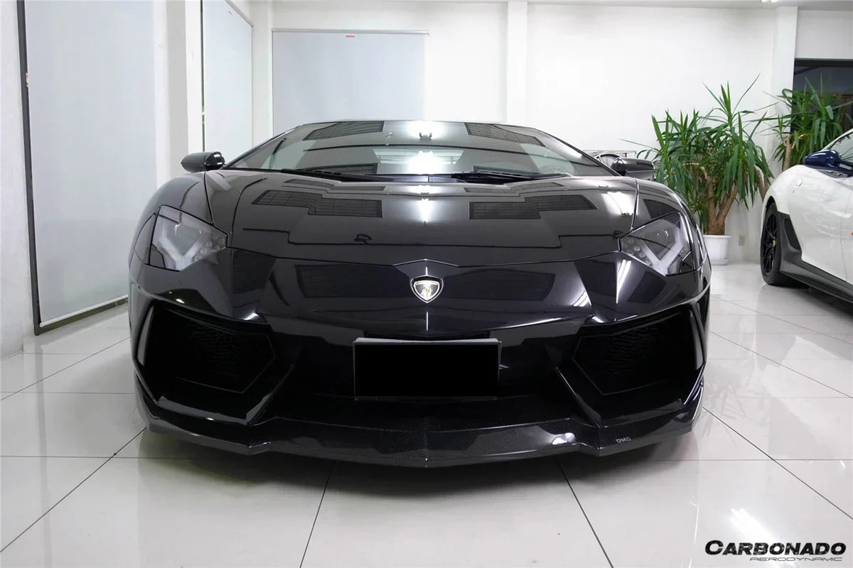 2011-2016 Lamborghini Aventador LP700 Coupe/Roadster DC Style Carbon Fiber Front Lip - [The Exotic Hub]