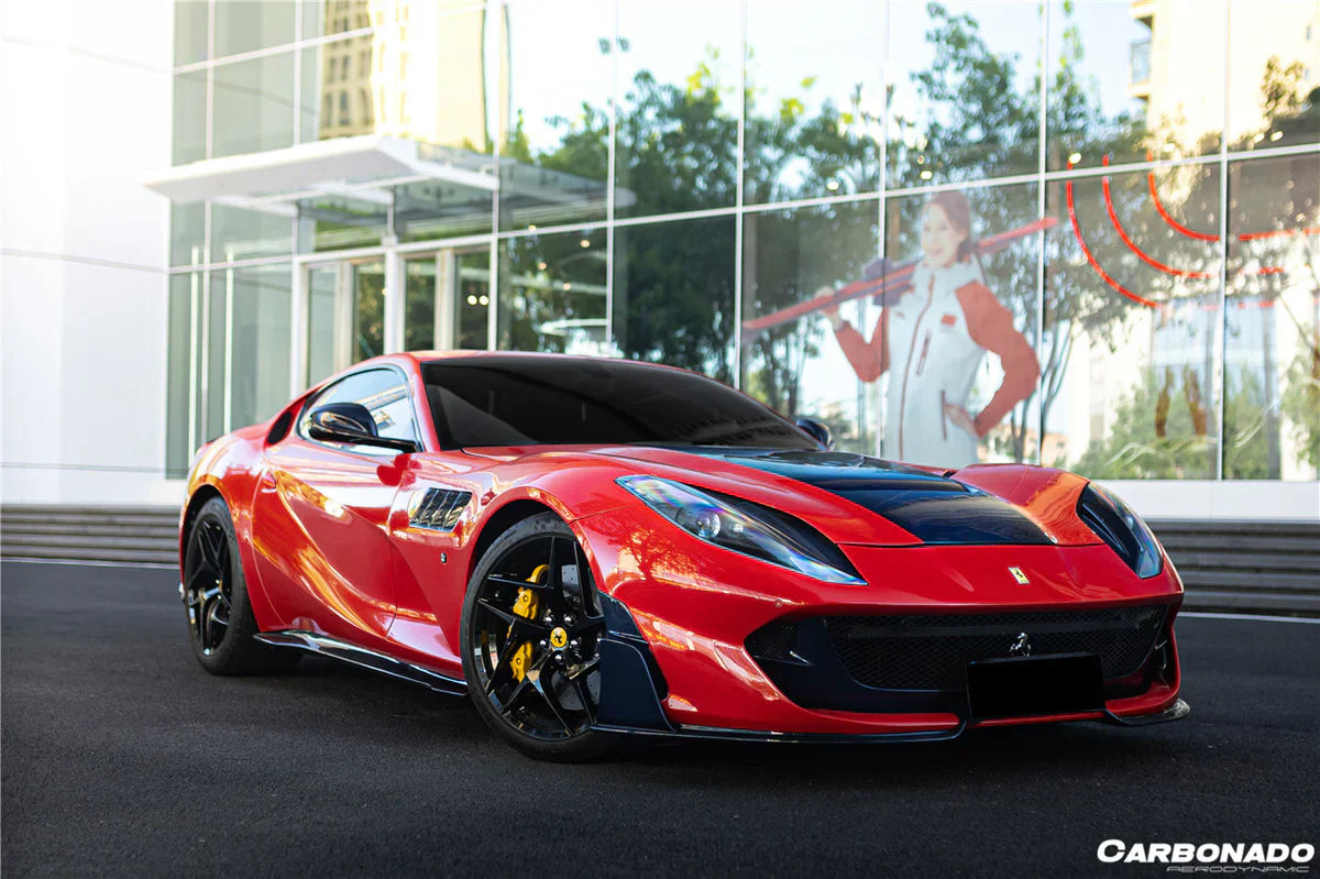 2018-UP Ferrari 812 Superfast & GTS MSY Style Front Lip - [The Exotic Hub]