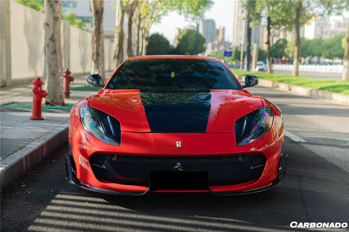 2018-UP Ferrari 812 Superfast & GTS MSY Style Front Bumper Air Vent - [The Exotic Hub]