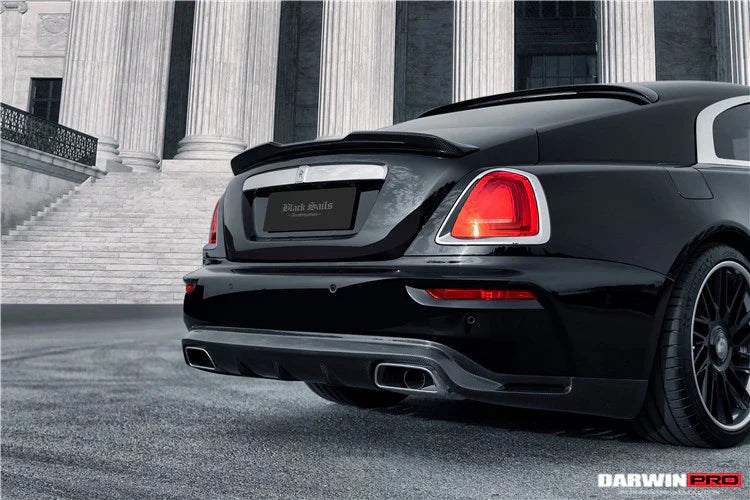 2016-2020 Rolls-Royce Wraith BKSS Style Carbon Fiber Roof Spoiler - [The Exotic Hub]