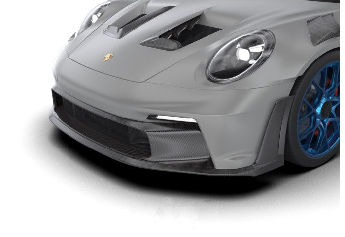 1016 Carbon Front Bumper Insert for 992 GT3 RS - [The Exotic Hub]