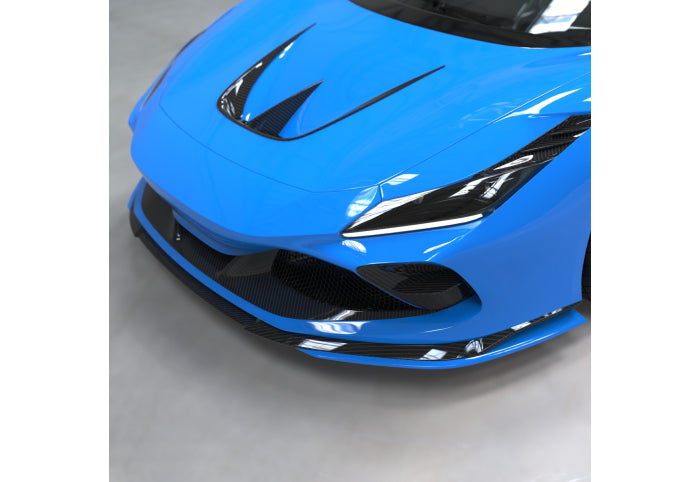 1016 Carbon Hood Vents Set for Ferrari F8 - [The Exotic Hub]