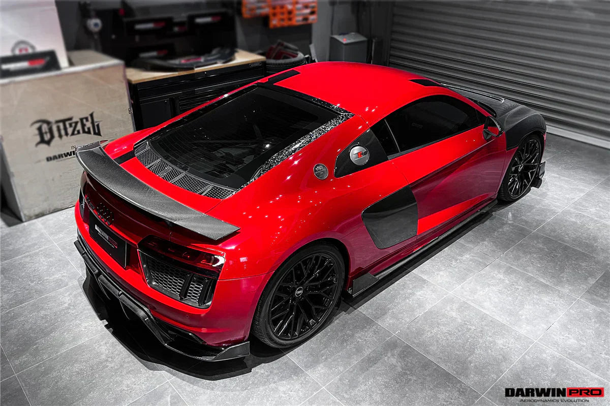 2016-2018 Audi R8 Coupe iMP Performance Carbon Fiber Side Skirts Under Board - [The Exotic Hub]