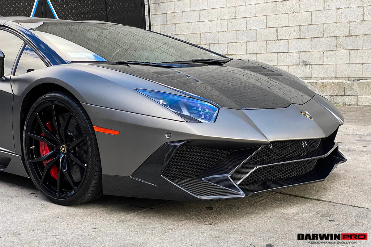 2011-2021 Lamborghini Aventador LP700 LP740 Coupe/Roadster SV Style Front Bumper - [The Exotic Hub]