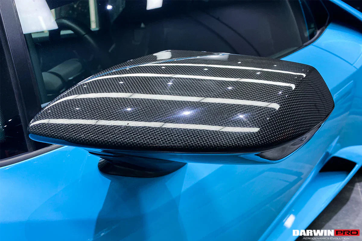 2015-2023 Lamborghini Huracan LP610 & LP580 & EVO & STO & PERFORMANTE Autoclave Carbon Fiber Mirror Housing Repalcement - [The Exotic Hub]