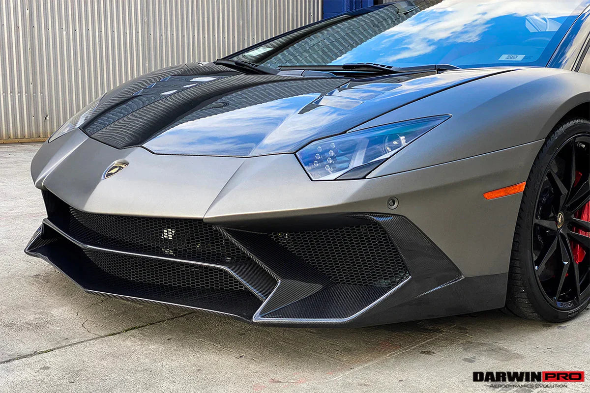 2011-2021 Lamborghini Aventador LP700 LP740 Coupe/Roadster SV Style Front Bumper - [The Exotic Hub]