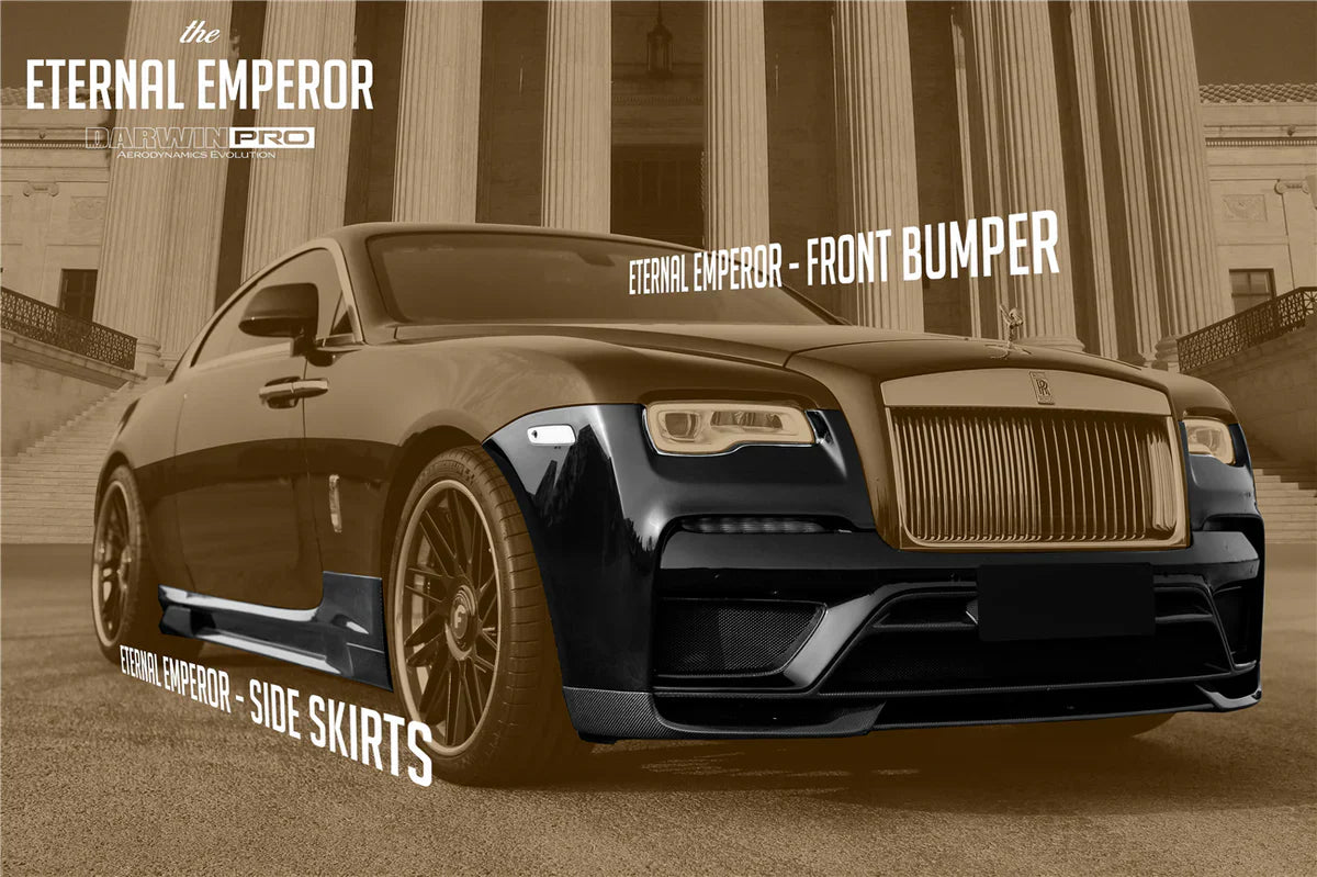 2016-2020 Rolls-Royce Wraith BKSS Style Partial Carbon Fiber Full Body Kit - [The Exotic Hub]