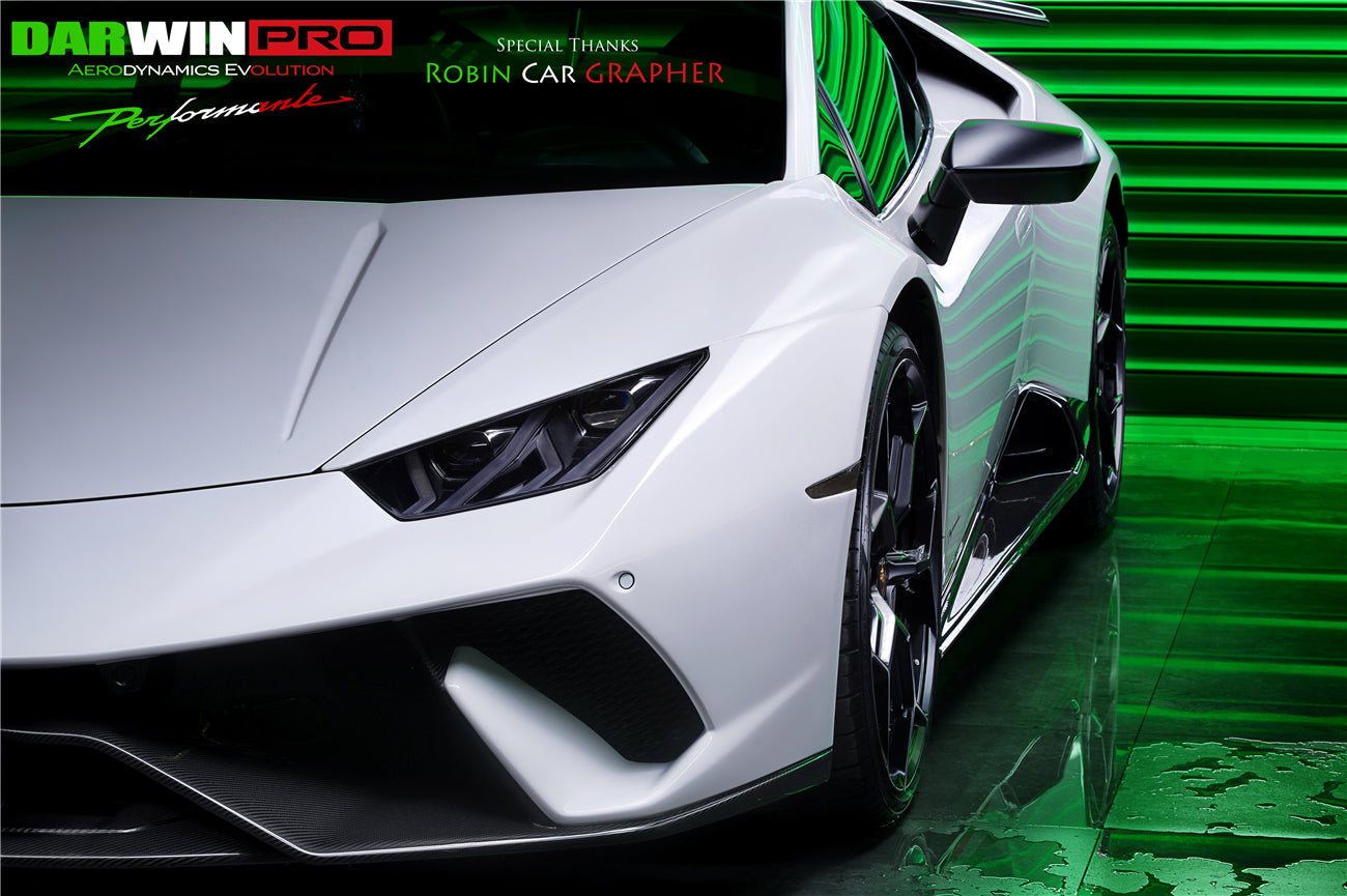 2015-2025 Lamborghini Huracan LP610 & LP580 & EVO & STO & Tecnica PEVO Style Side Skirts