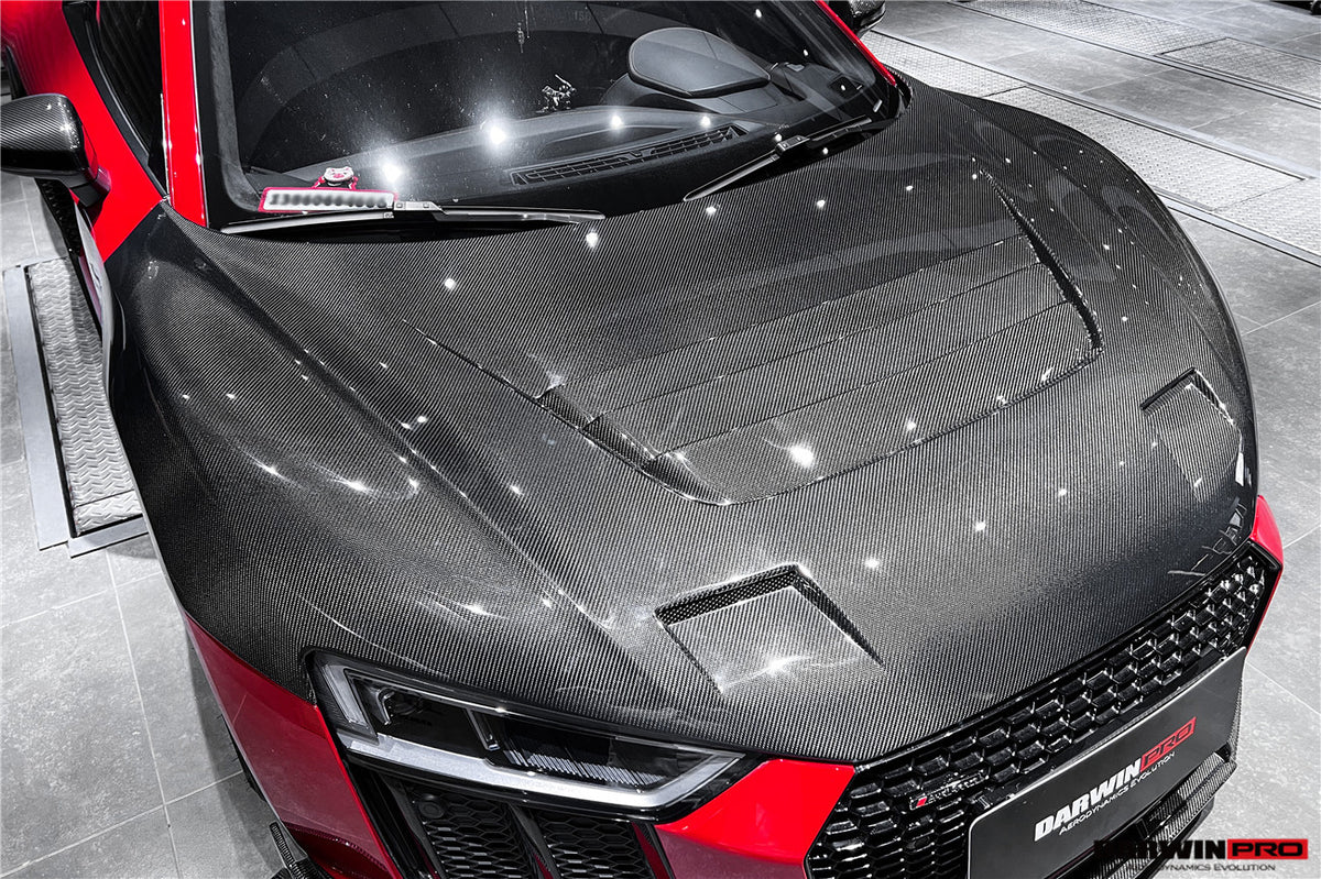 2016-2023 Audi R8 Coupe/Spyder iMP Performance Carbon Fiber Hood - [The Exotic Hub]