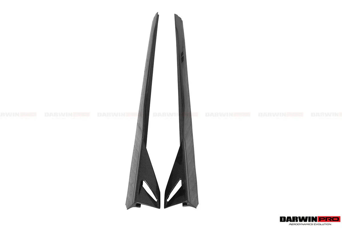 2015-2020 Lamborghini Huracan LP610/LP580 AO Style Carbon Fiber Side Skirts - [The Exotic Hub]