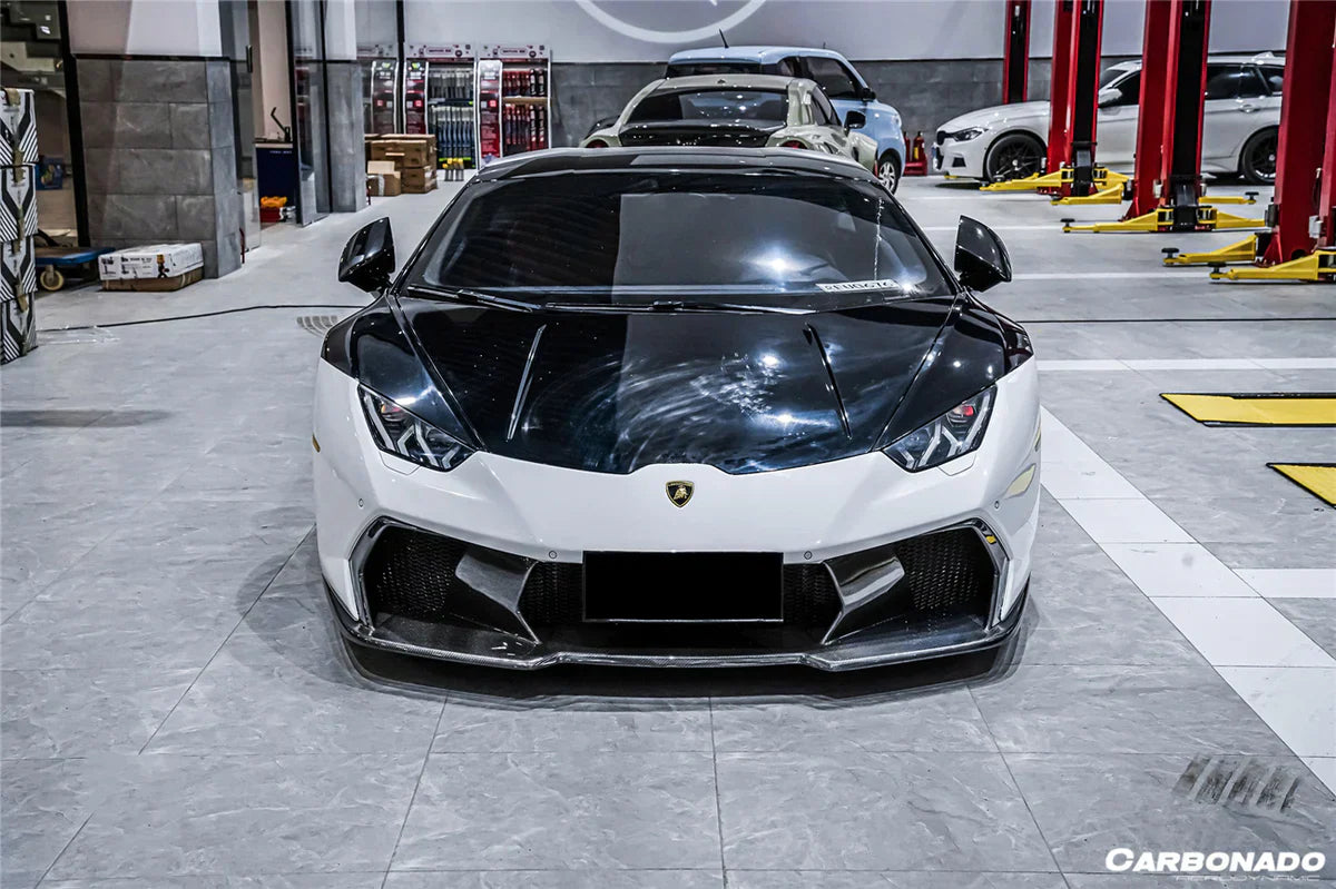 2015-2021 Lamborghini Huracan LP610/LP580/EVO VRS Style Front Bumper - [The Exotic Hub]