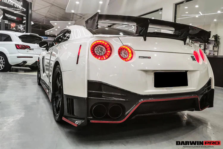 2008-2022 Nissan GTR R35 CBA/DBA/EBA NSM Style Carbon Fiber Trunk Spoiler - [The Exotic Hub]