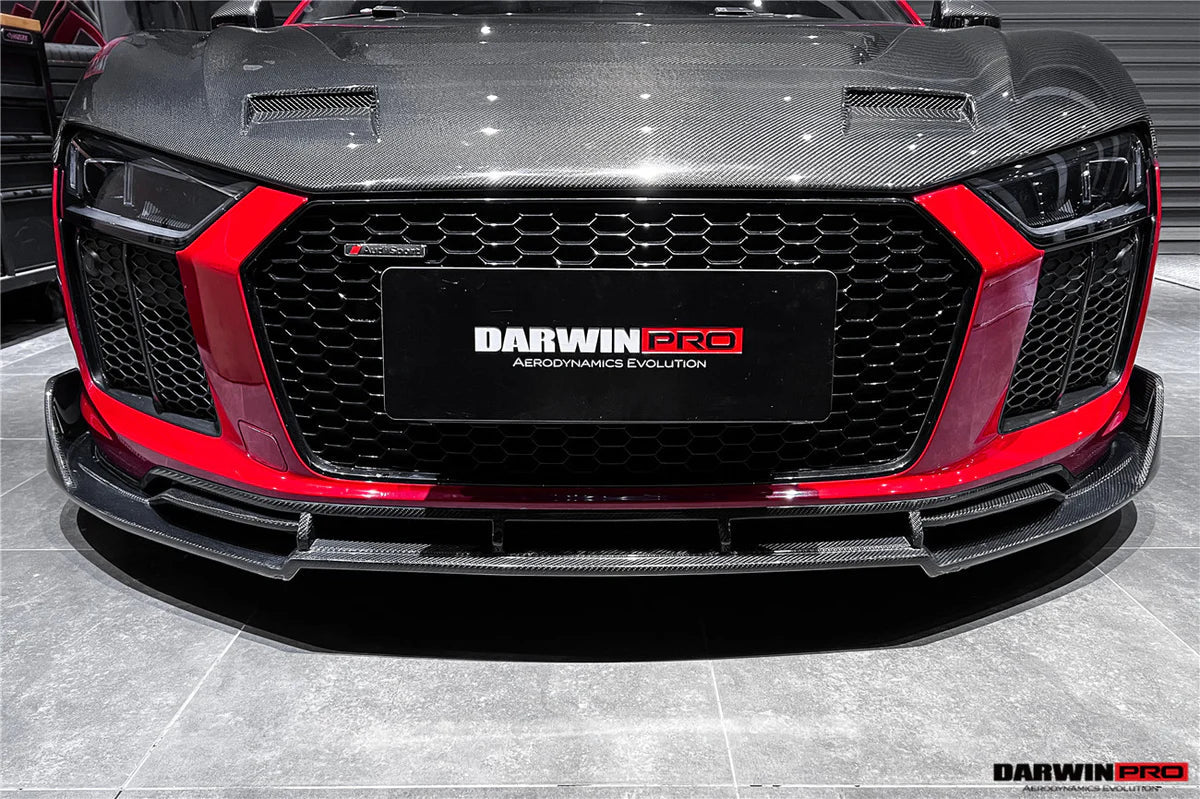 2016-2018 Audi R8 Coupe/Spyder iMP Performance Carbon Fiber Front Lip - [The Exotic Hub]