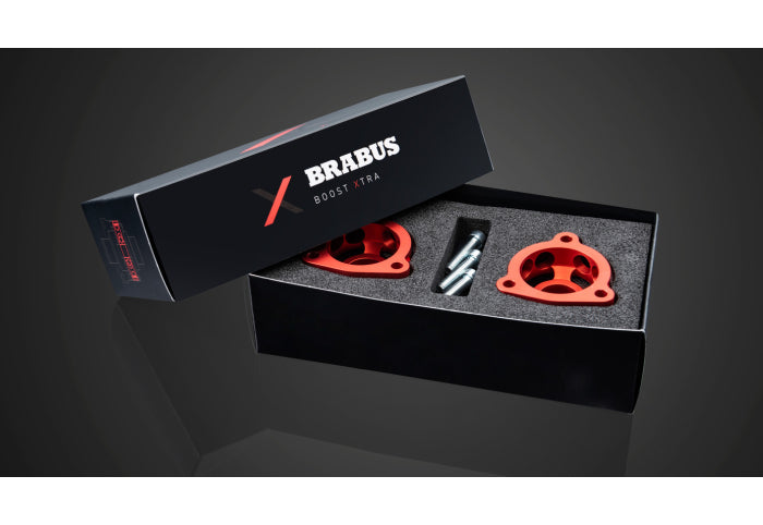 BRABUS BOOSTXTRA Blow Off Valve Adapters for 992 Turbo / S - [The Exotic Hub]