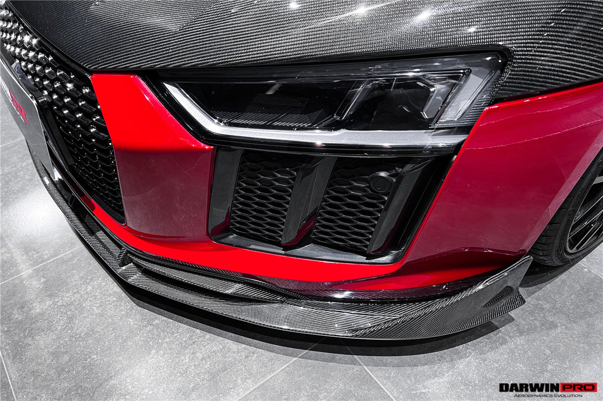 2016-2018 Audi R8 Coupe/Spyder iMP Performance Carbon Fiber Front Lip - [The Exotic Hub]