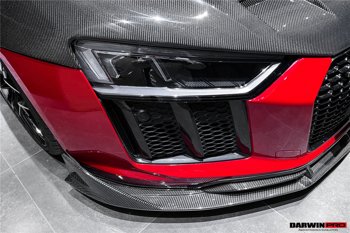 2016-2018 Audi R8 Coupe/Spyder iMP Performance Carbon Fiber Front Lip - [The Exotic Hub]