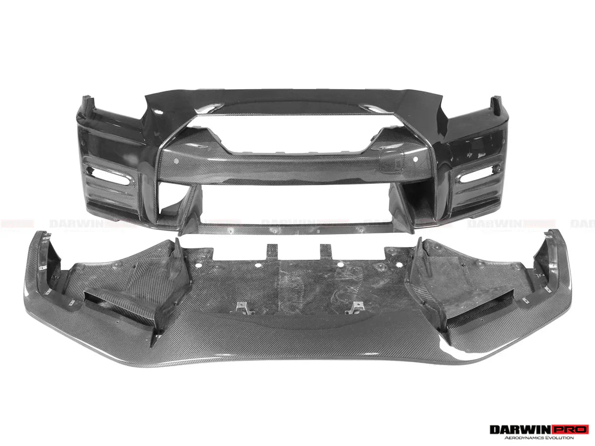 2008-2022 Nissan GTR R35 CBA/DBA/EBA Original NISMO Carbon Fiber Front Bumper - [The Exotic Hub]