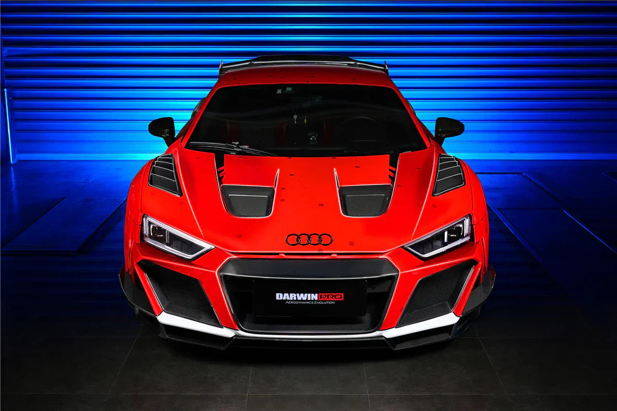 2016-2018 Audi R8 Coupe/Spyder IMPII Part Carbon Fiber Front Bumper - [The Exotic Hub]