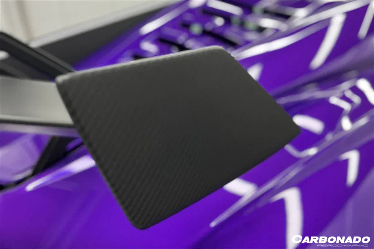 2021-UP Lamborghini Huracan STO Dry Carbon Fiber Trunk Spoiler Wing - [The Exotic Hub]