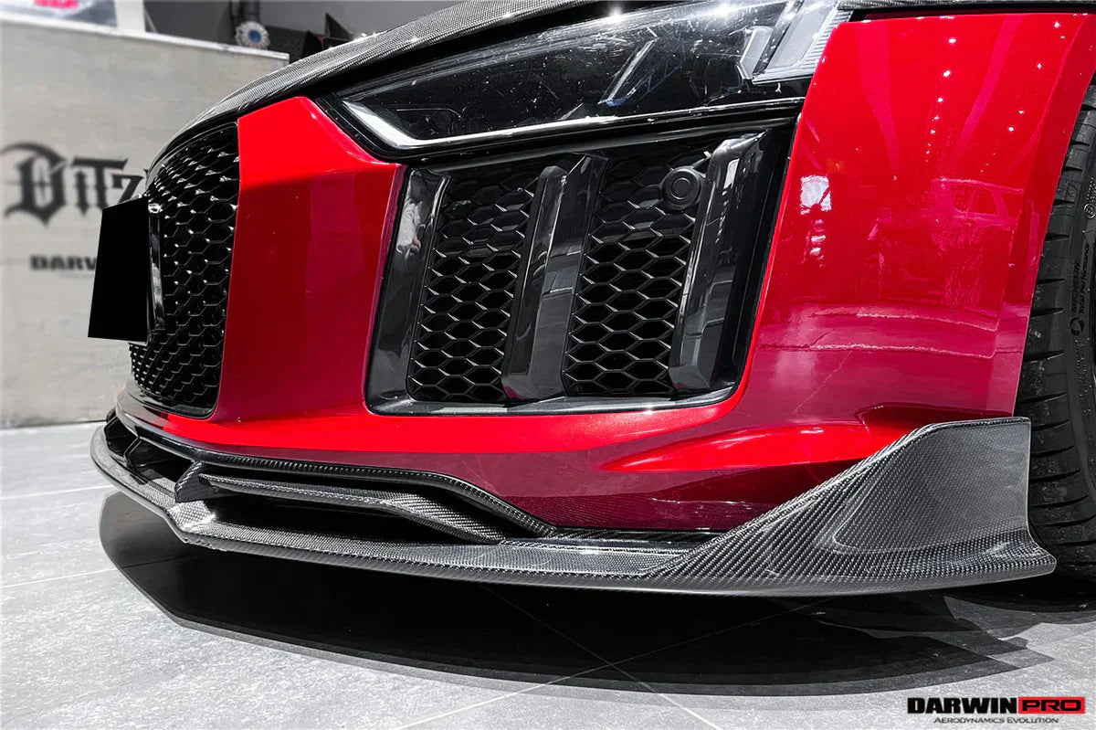 2016-2018 Audi R8 Coupe/Spyder iMP Performance Carbon Fiber Front Lip - [The Exotic Hub]