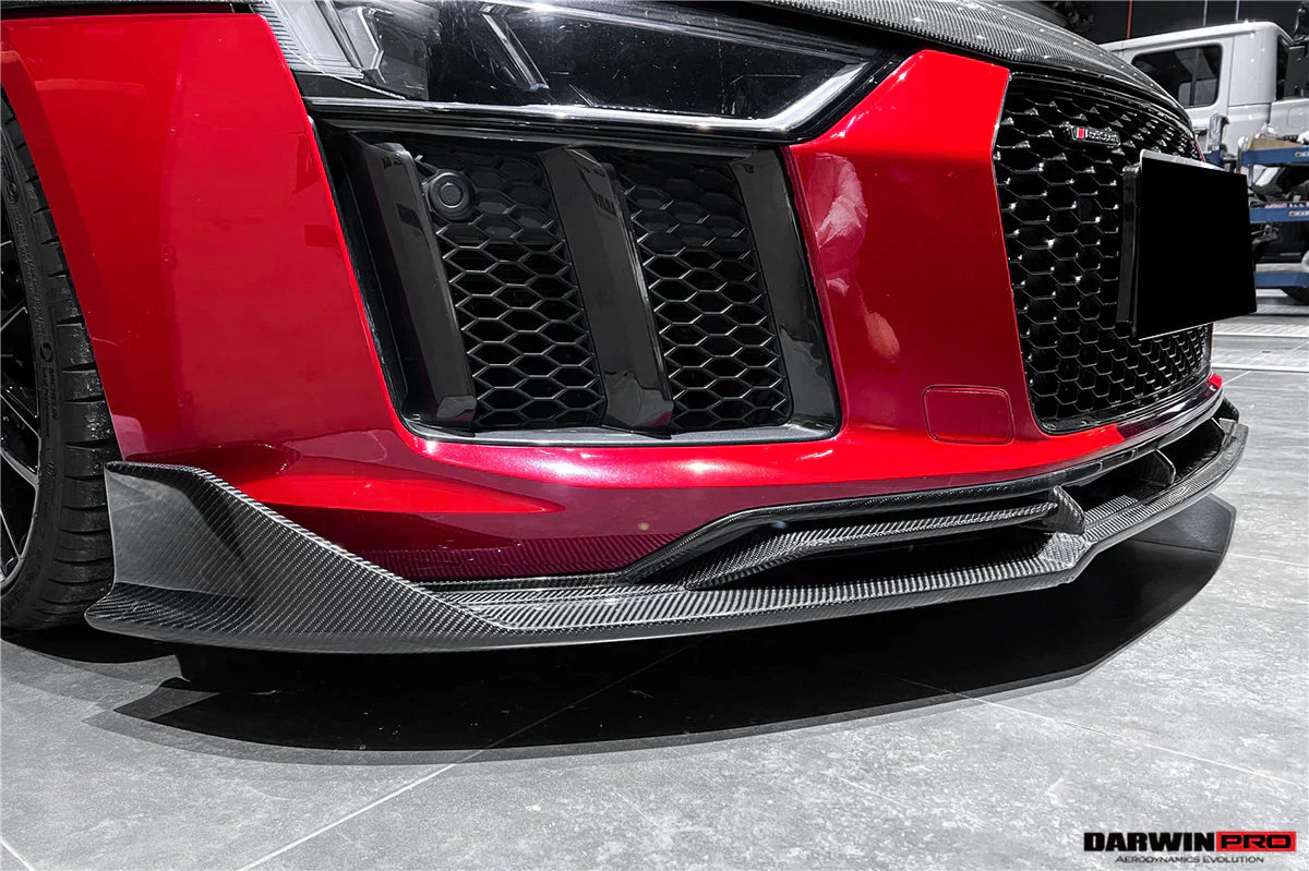 2016-2018 Audi R8 Coupe/Spyder iMP Performance Carbon Fiber Front Lip - [The Exotic Hub]