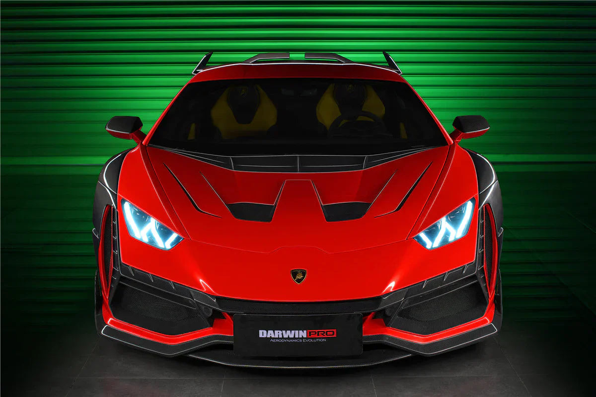 2015-2022 Lamborghini Huracan LP610 & LP580 & EVO Coupe Only BKSSII Style Full Wide Body Kit - [The Exotic Hub]