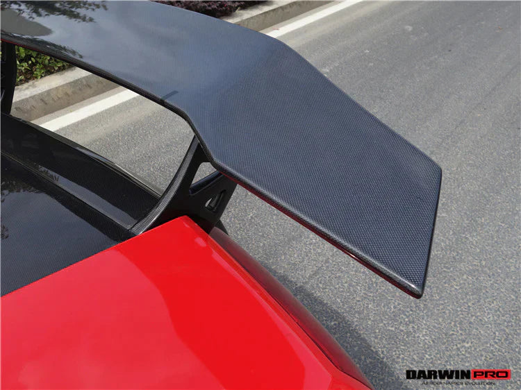 2001-2010 Lamborghini Murcielago SV Style Rear Bumper & Wing - [The Exotic Hub]