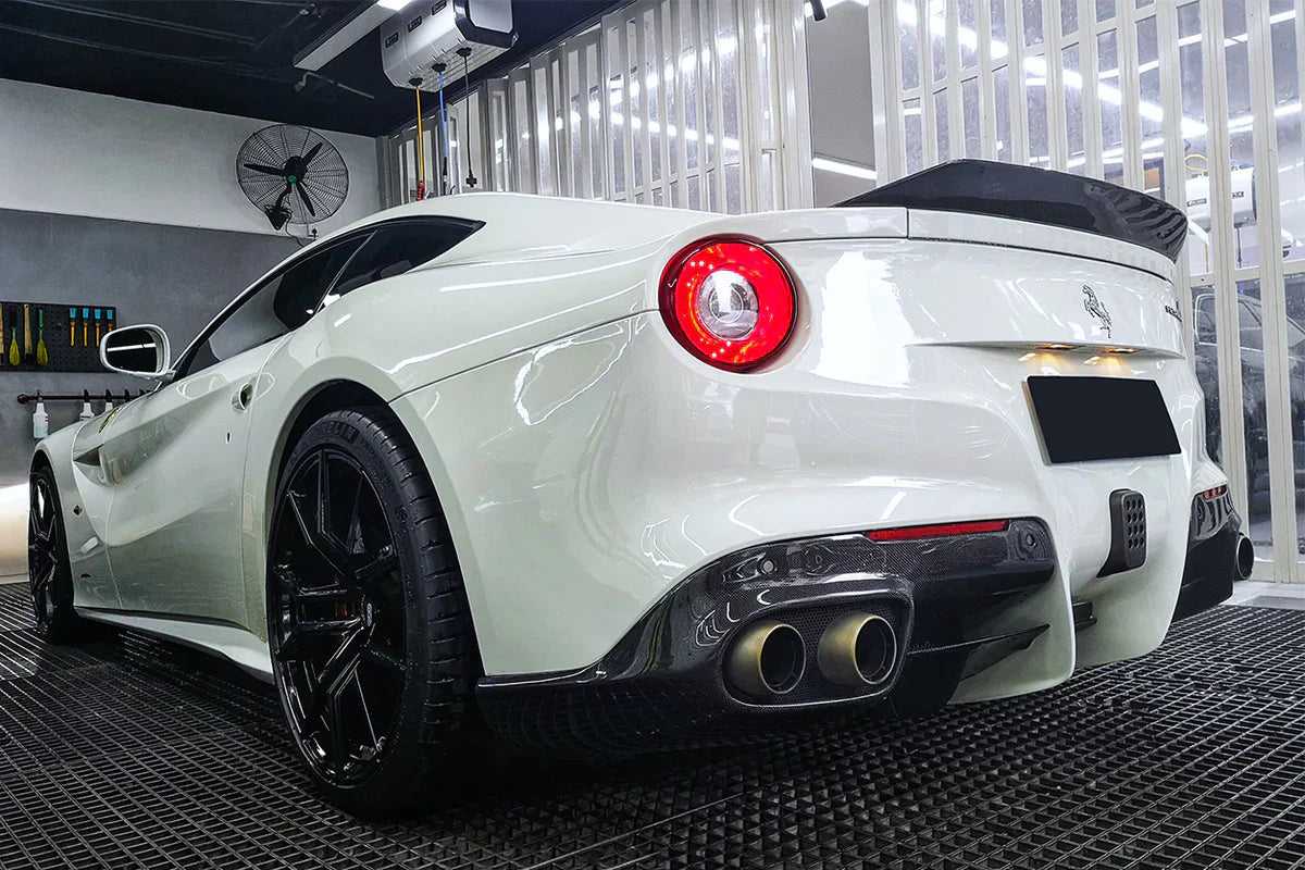 2012-2017 Ferrari F12 Berlinetta RS Style Carbon Fiber Rear Diffuser - [The Exotic Hub]