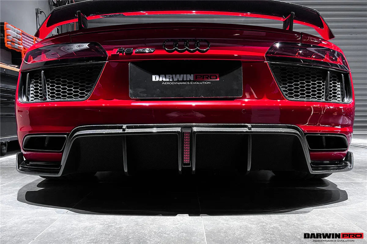 2016-2018 Audi R8 Coupe/Spyder iMP Performance Carbon Fiber Rear Diffuser - [The Exotic Hub]