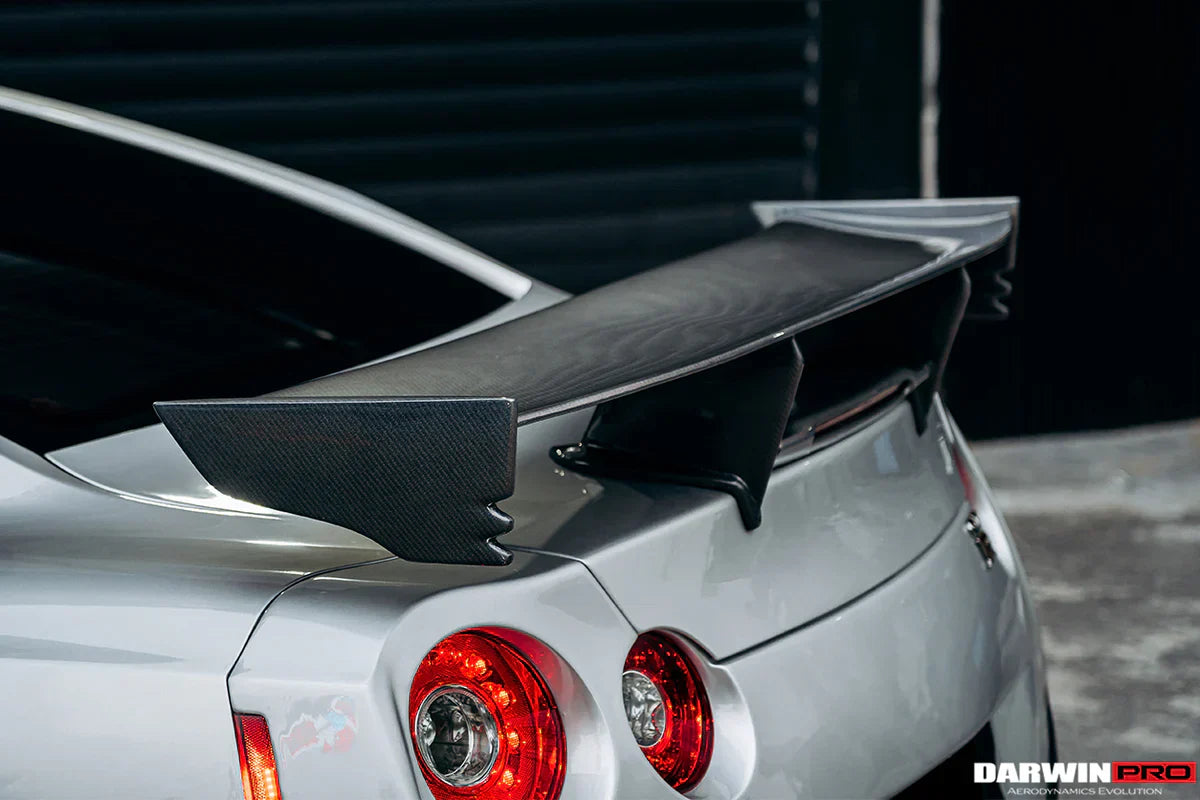 2008-2022 Nissan GTR R35 CBA/DBA/EBA NSM Style Carbon Fiber Trunk Spoiler - [The Exotic Hub]