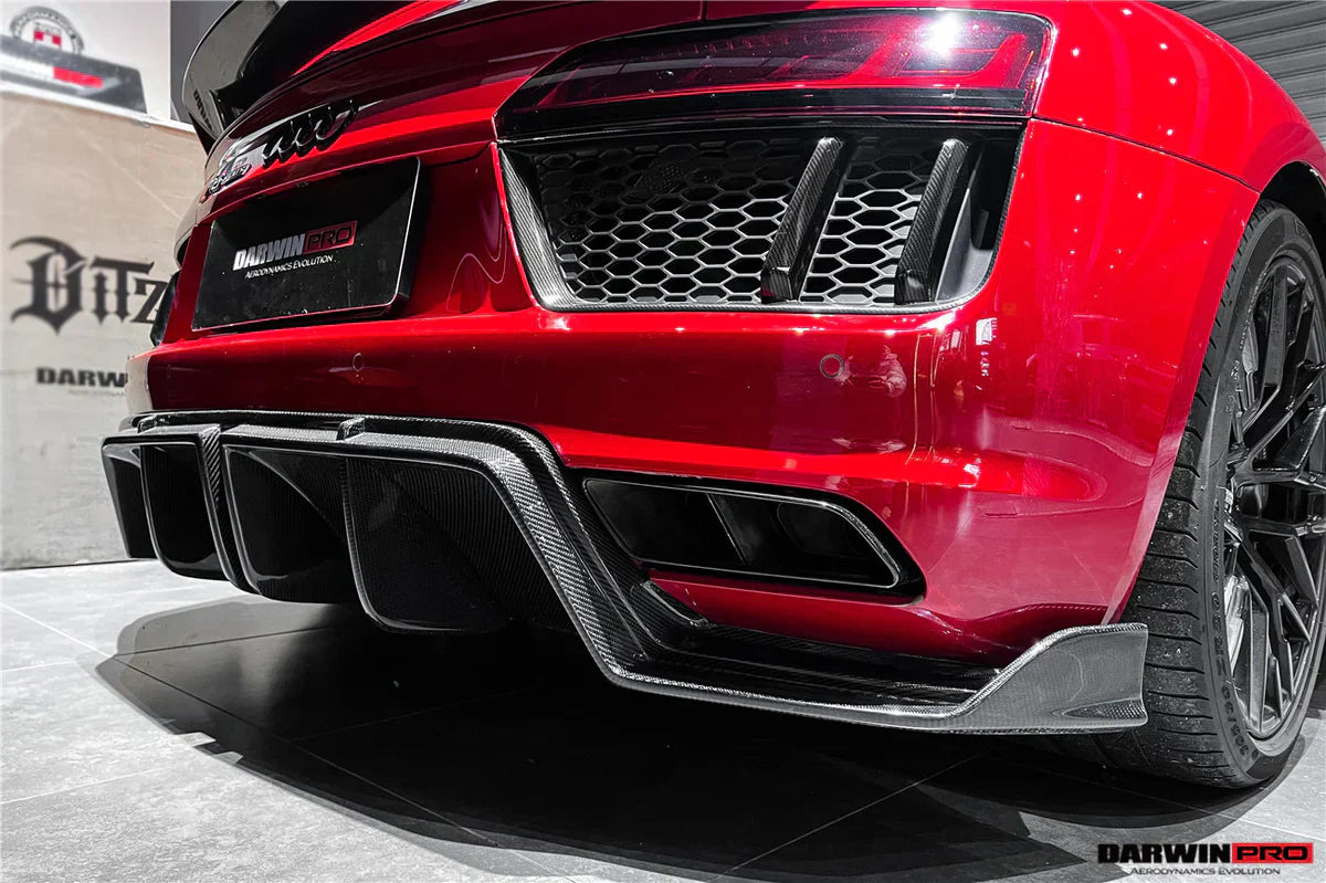 2016-2018 Audi R8 Coupe/Spyder iMP Performance Carbon Fiber Rear Diffuser - [The Exotic Hub]