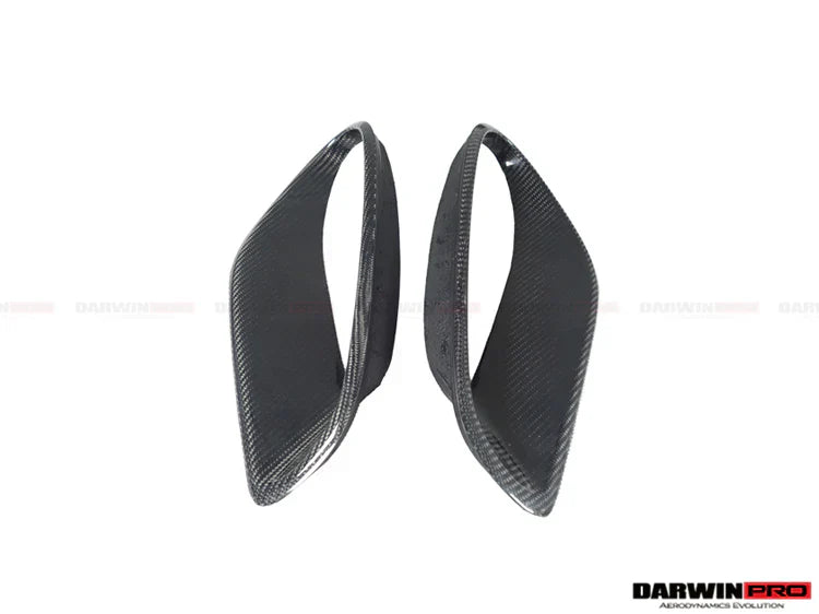 2013-2019 Porsche 991 Turbo/S OEM Style Carbon Fiber Quarter Panel Side Scoops - [The Exotic Hub]