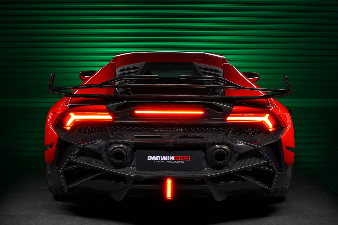 2019-2025 Lamborghini Huracan EVO & Tecnica BKSSII Style Rear Bumper