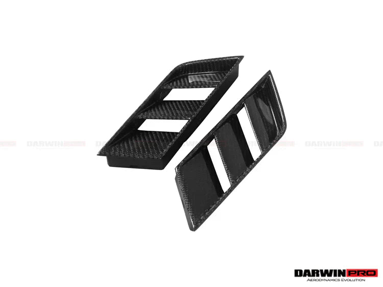 2017-2022 Nissan GTR R35 EBA Carbon Fiber Rear Diffuser Side Vents - [The Exotic Hub]