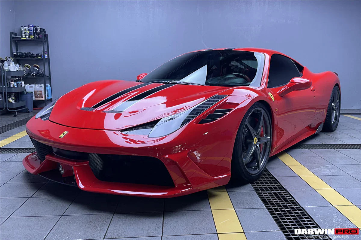 2010-2015 Ferrari 458 Coupe/Spyder Speciale Style Front Bumper - [The Exotic Hub]