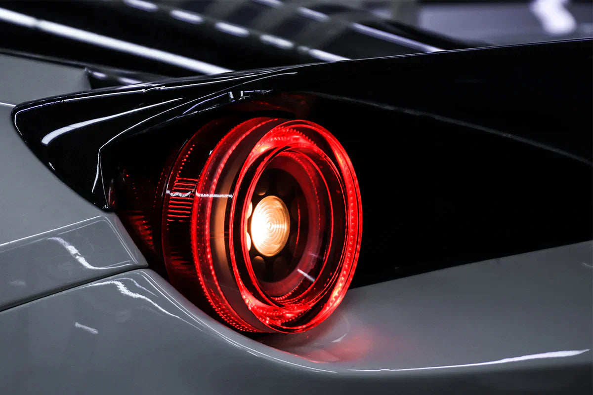 2010-2015 Ferrari 458 Coupe/Spider BKSS Style Tail Light Cover - [The Exotic Hub]