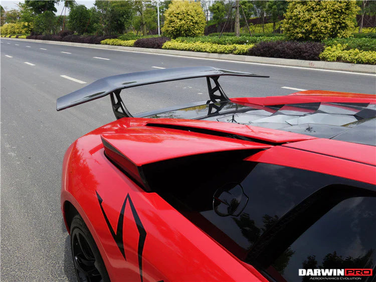 2001-2010 Lamborghini Murcielago SV Style Rear Bumper & Wing - [The Exotic Hub]